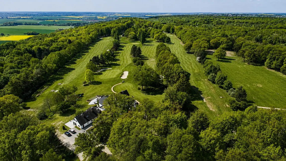 Le parcours du Golf Isabella vu du ciel